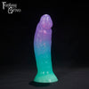 A Fantasy Grove sex toy on a black background with a logo in the upper left corner