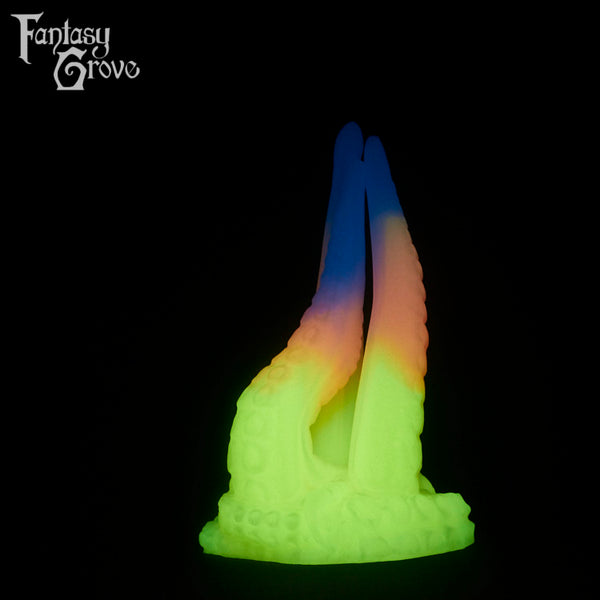 A fantasy sex toys on a black background with Fantasy Grove branding