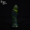 A fantasy sex toy on a black background with the Fantasy Grove logo in the upper left corner