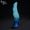 A Fantasy Grove sex toy on a black background with a logo in the upper left corner