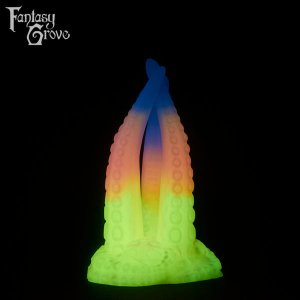 A fantasy sex toys on a black background with Fantasy Grove branding