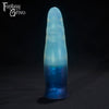 A Fantasy Grove sex toy on a black background with a logo in the upper left corner