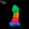 A fantasy sex toy on a black background with the Fantasy Grove logo in the upper left corner 