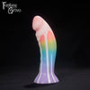 A Fantasy Grove sex toy on a black background with a logo in the upper left corner