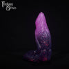 A fantasy sex toy on a black background with the Fantasy Grove logo in the upper left corner