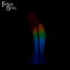 A Fantasy Grove sex toy on a black background with a logo in the upper left corner