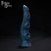 A Fantasy Grove sex toy on a black background with a logo in the upper left corner