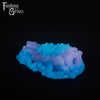 A fantasy sex toy on a black background with the Fantasy Grove logo in the upper left corner