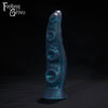 A Fantasy Grove sex toy on a black background with a logo in the upper left corner