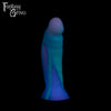 A fantasy sex toy on a black background with the Fantasy Grove logo in the upper left corner