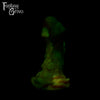 A fantasy sex toy on a black background with the Fantasy Grove logo in the upper left corner 