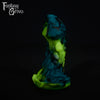 A fantasy sex toy on a black background with the Fantasy Grove logo in the upper left corner