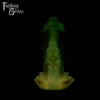 A fantasy sex toy on a black background with the Fantasy Grove logo in the upper left corner 
