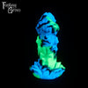 A fantasy sex toy on a black background with the Fantasy Grove logo in the upper left corner