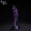 A Fantasy Grove sex toy on a black background with a logo in the upper left corner