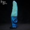 A Fantasy Grove sex toy on a black background with a logo in the upper left corner