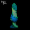 A fantasy sex toy on a black background with the Fantasy Grove logo in the upper left corner