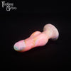 A fantasy sex toy on a black background with the Fantasy Grove logo in the upper left corner