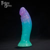 A Fantasy Grove sex toy on a black background with a logo in the upper left corner