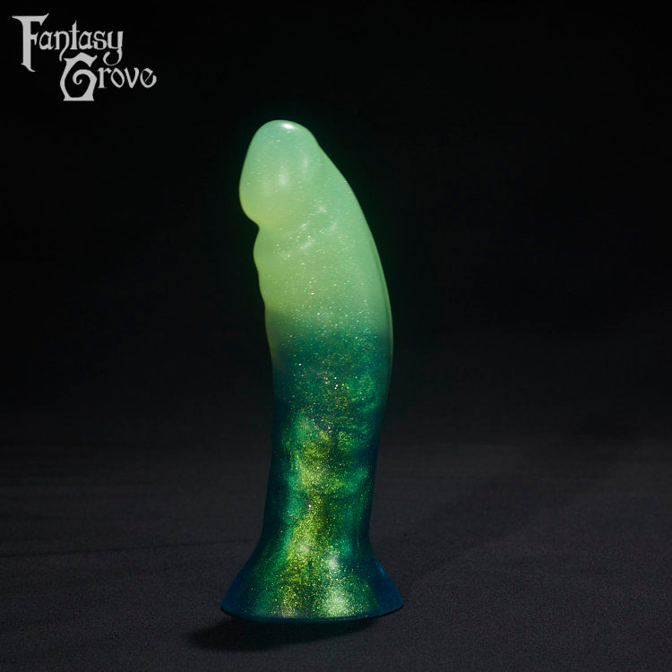 A fantasy sex toys on a black background with Fantasy Grove branding
