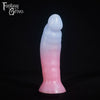 A fantasy sex toy on a black background with the Fantasy Grove logo in the upper left corner