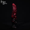 A fantasy sex toy on a black background with the Fantasy Grove logo in the upper left corner