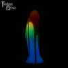 A Fantasy Grove sex toy on a black background with a logo in the upper left corner