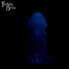 A fantasy sex toy on a black background with the Fantasy Grove logo in the upper left corner