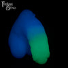 A Fantasy Grove sex toy on a black background with a logo in the upper left corner