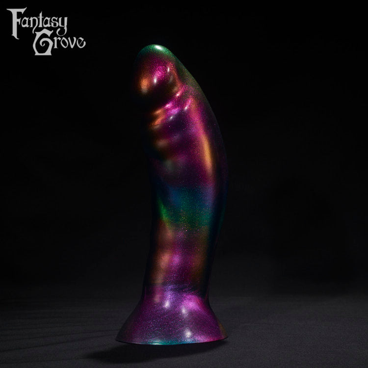 A fantasy sex toys on a black background with Fantasy Grove branding