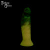 A fantasy sex toy on a black background with the Fantasy Grove logo in the upper left corner 