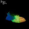 A Fantasy Grove sex toy on a black background with a logo in the upper left corner