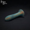 A Fantasy Grove sex toy on a black background with a logo in the upper left corner