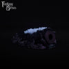A fantasy sex toy on a black background with the Fantasy Grove logo in the upper left corner