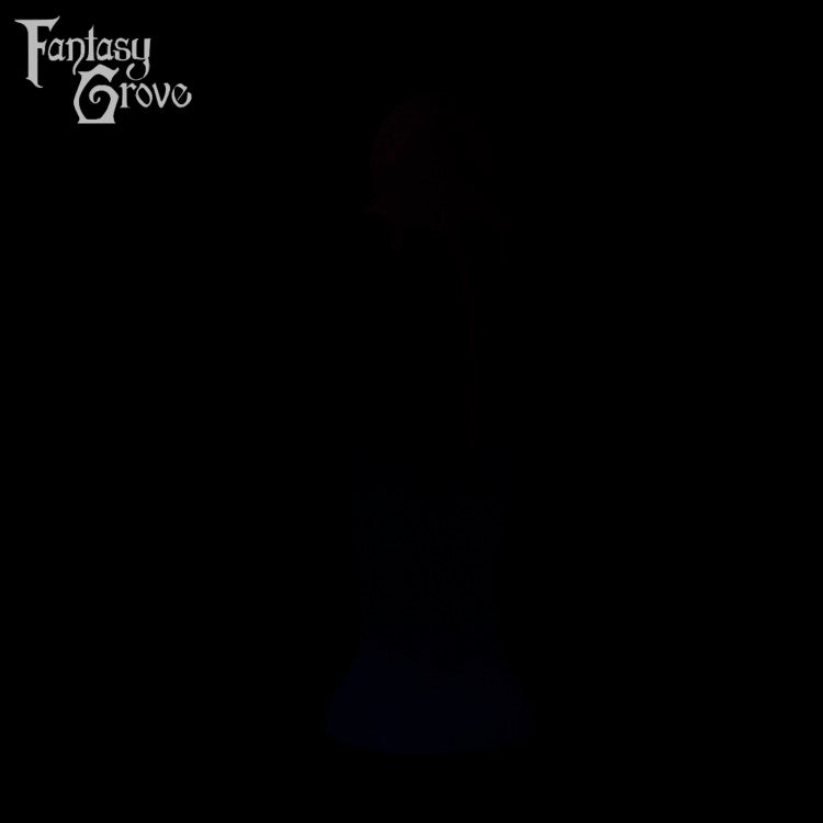 A fantasy sex toy on a black background with the Fantasy Grove logo in the upper left corner 