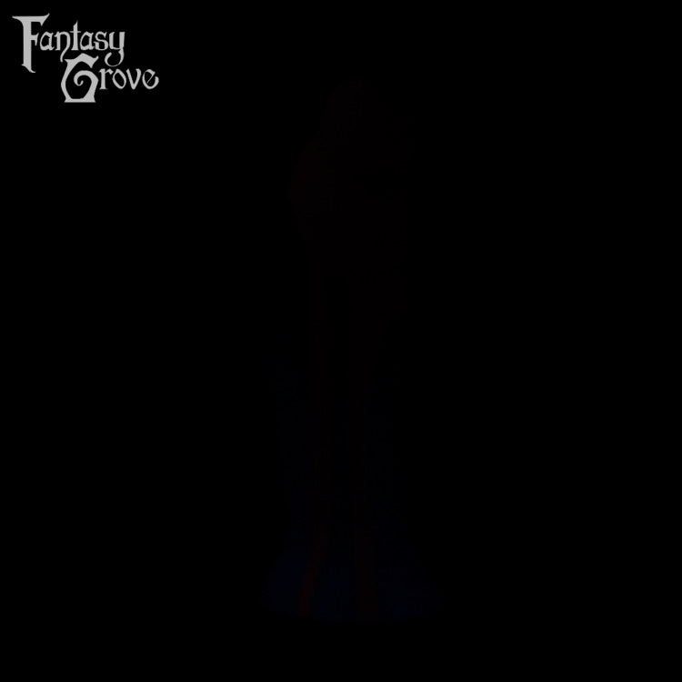 A fantasy sex toy on a black background with the Fantasy Grove logo in the upper left corner 