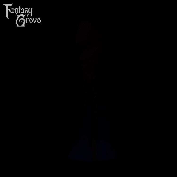 A fantasy sex toy on a black background with the Fantasy Grove logo in the upper left corner 