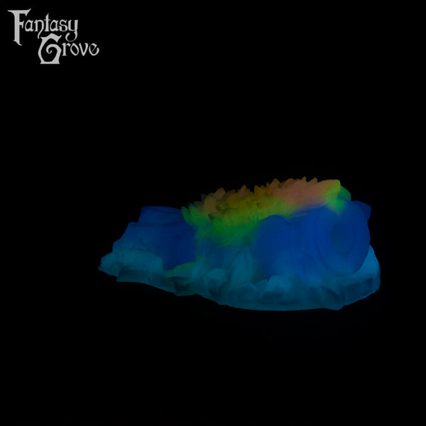 A fantasy sex toys on a black background with Fantasy Grove branding