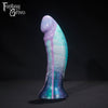 A fantasy sex toy on a black background with the Fantasy Grove logo in the upper left corner 