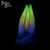 A fantasy sex toy on a black background with the Fantasy Grove logo in the upper left corner