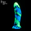A fantasy sex toy on a black background with the Fantasy Grove logo in the upper left corner