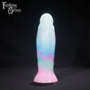 A fantasy sex toy on a black background with the Fantasy Grove logo in the upper left corner 