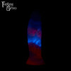 A fantasy sex toy on a black background with the Fantasy Grove logo in the upper left corner 