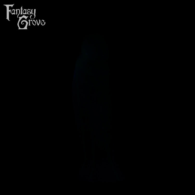 A fantasy sex toy on a black background with the Fantasy Grove logo in the upper left corner 