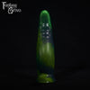 A fantasy sex toy on a black background with the Fantasy Grove logo in the upper left corner