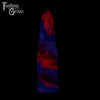 A fantasy sex toy on a black background with the Fantasy Grove logo in the upper left corner