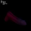 A Fantasy Grove sex toy on a black background with a logo in the upper left corner