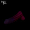 A Fantasy Grove sex toy on a black background with a logo in the upper left corner
