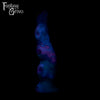 A fantasy sex toy on a black background with the Fantasy Grove logo in the upper left corner