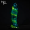 A fantasy sex toy on a black background with the Fantasy Grove logo in the upper left corner